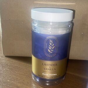 Bath & Body Works Lavender Vanilla Aromatherapy shower Steamers set of 6 NWT NIP